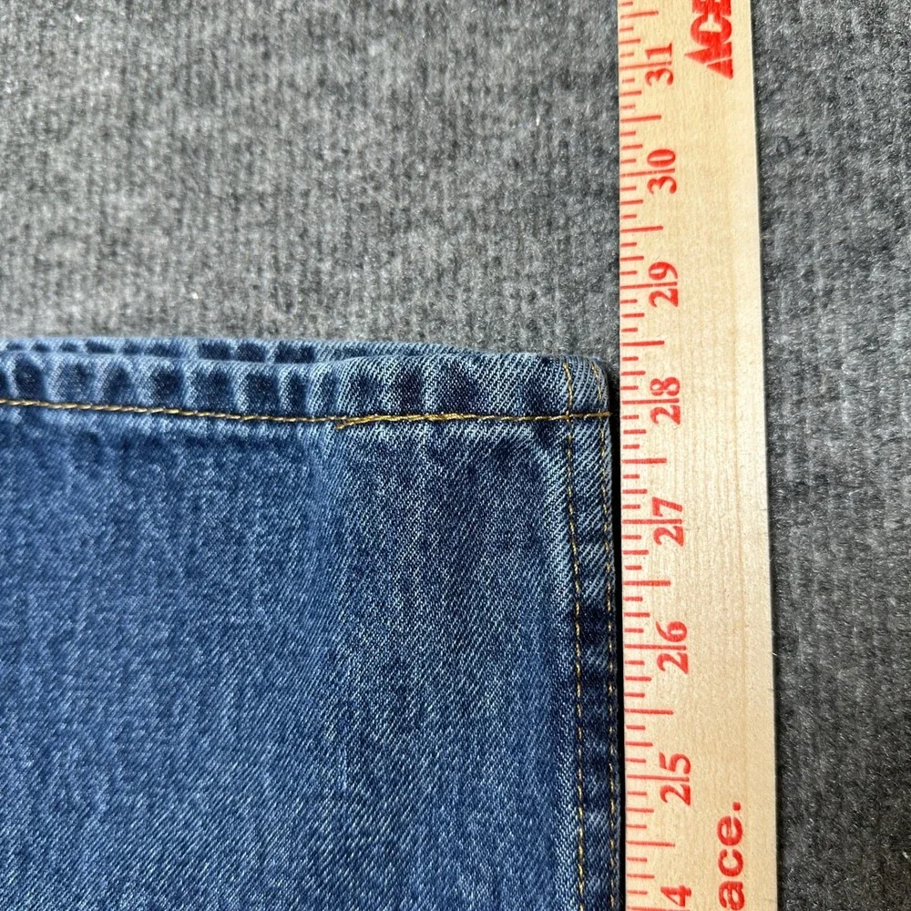 Levis 560 Comfort Fit Jeans Mens Blue Relaxed Tapered Leg Denim Pants 46x29
